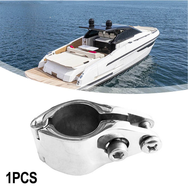 316 Stainless Steel Bimini Top Hinged Jaw Slide Rail Mount
