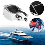 316 Stainless Steel Bimini Top Hinged Jaw Slide Rail Mount For 1 Inch Marine Tubing Accessories Boat Hardware 22Mm 25Mm 25Mm 22 mm