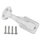 Nylon Rv Cabinet Latch Lock For Camper Trailer Boat Easy Install Secure Door Catch Holder White Black Travel Accessory Construction White