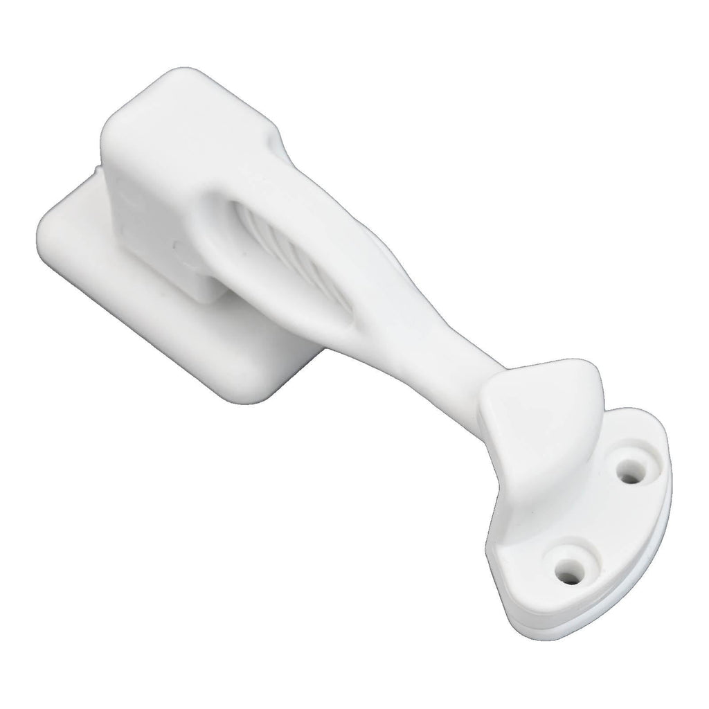 Nylon Rv Cabinet Latch Lock For Camper Trailer Boat Easy Install Secure Door Catch Holder White Black Travel Accessory Construction White