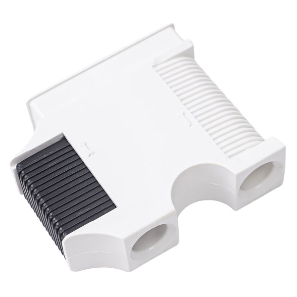 Boat Rail And Cleat Clip Hanger Black White Quick Connect Release (Black White)