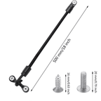 Fankenuo 6 Set 18 Inch Fishing Rod Straps for Boat Deck Fishing Rod Tie Down for Kayak 4#