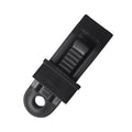 Tarp Clips, Heavy Duty Lock Grip, Reusable Tarp Clamps for for Secures Outdoor Camping, Awnings, Car Covers, Swimming Pool Covers Black