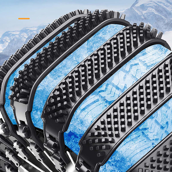 Reusable Anti Snow Chains of Car,Snow Tire Chains,Universal Adjustable Emergency Portable Snow Tire Chains for Car SUV Pickup Trucks Car Vuyungers Snow Chains Non-Slip Cable Tie Orange