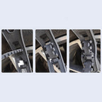 Reusable Anti Snow Chains of Car,Snow Tire Chains,Universal Adjustable Emergency Portable Snow Tire Chains for Car SUV Pickup Trucks Car Vuyungers Snow Chains Non-Slip Cable Tie Orange