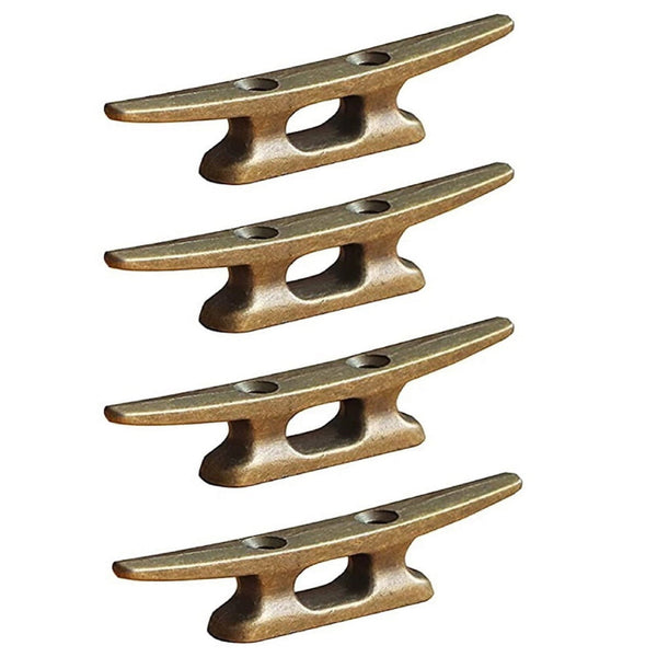 Boat Dock Cleats Rope Cleat Marine Cleats Iron Boat Cleats (Bronze)