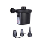 3-in-1 Plastic Nozzle Set for Air Pump,Pump Nozzle Head, Air Inflator Adaptor & Replacement Valves, 3 Sizes, Inflation Accessories for Air Beds & Pool Floats, Plastic Nozzle Kit(Black) Black