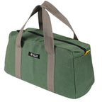 1 Pack Tool Bag for Men with Waterproof Hard Bottom,Mechanics Tool Bag,Heavy Duty Tool Bag Wide Mouth Tote for Various Instrument, Electrician Carpenter Mechanic,3 Sizes Available，Green(16 inch) 16 inch