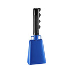 2025 120dB Loud Brass Cowbell with Non-Slip Handle and Adjustable Strap,Perfect for Sporting Events like Baseball and Football Games,Also Ideal for Graduations,Parades,and Cheerleading Activities Blue