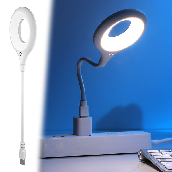Portable Rechargeable Desk Light Mini Clip Lamp,Desk Lamp Clip on Reading Light,Bedside Lamp with Clamp,Room Essential Clip on Lights Wall-Mounted,Rechargeable Reading Lights for Dorm Makeup