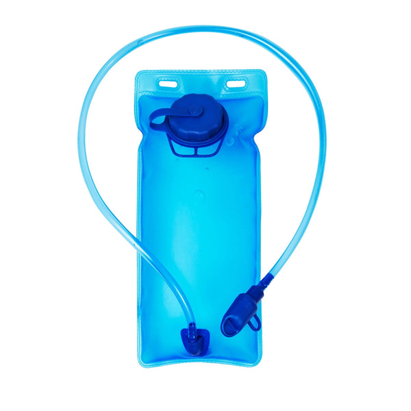 2-Liter Leak-Proof Hydration Bladder for Hiking, Camping, Biking, BPA-Free TPU Water Reservoir with Insulating Sleeve, Large Opening Easy Fill, Clean, Includes Drinking Tube, 35x17.5cm