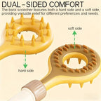 Massager - Back Massager - Telescopic Massager - Portable Massager - For Men, Women, Fathers, Mothers - Women's Gifts - Father's Gifts - Mother's Gift - Festive Gift - Christmas Gift - Yellow - 1 Piece