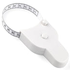 Measuring Tape - Body Measuring Tape - Circumference Measurement - Losing Weight - Waist Measurement - Fitness Accessories - Centimeter - Tailor's Tape - Roll-up - Body Measurement - Muscle Mass - Waist Circumference - Measuring Tape - White - 1 Piece