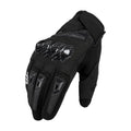 Motorcycle Gloves Breathable Full Finger Touch Screen Anti Slip Racing Gloves, Palm Width 8.5-9.0 cm