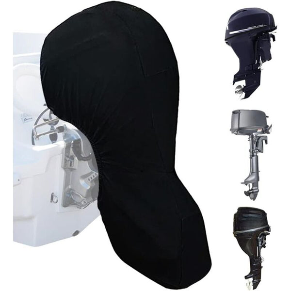 Outboard Motor Cover 420D Waterproof UV Resistant, 30-60 PS