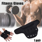 Weighted Exercise Gloves, Pair of 2 lb,Sandbag Weight Bearing Training Gloves Fitness Gloves with Wrist Suort for Gym Boxing, Cross Training, Cardio Workouts Black free size