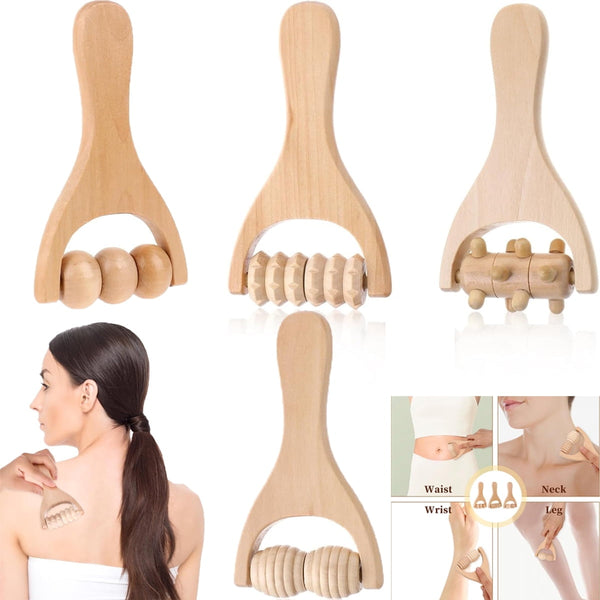 Wooden Massage Roller for Gym Studio Office Home
