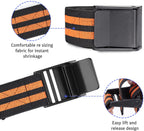 Blood Flow Restriction Bands for Women Glutes & Hip Building, Occlusion Training Bands, Best Fabric Resistance Bands for Exercising Your Butt, Squat, Thigh, Fitness Orange