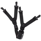 HOOWIFFY Nylon Chin Guard with Plastic Frame, Easy to Use, 2 Pieces for Comfortable