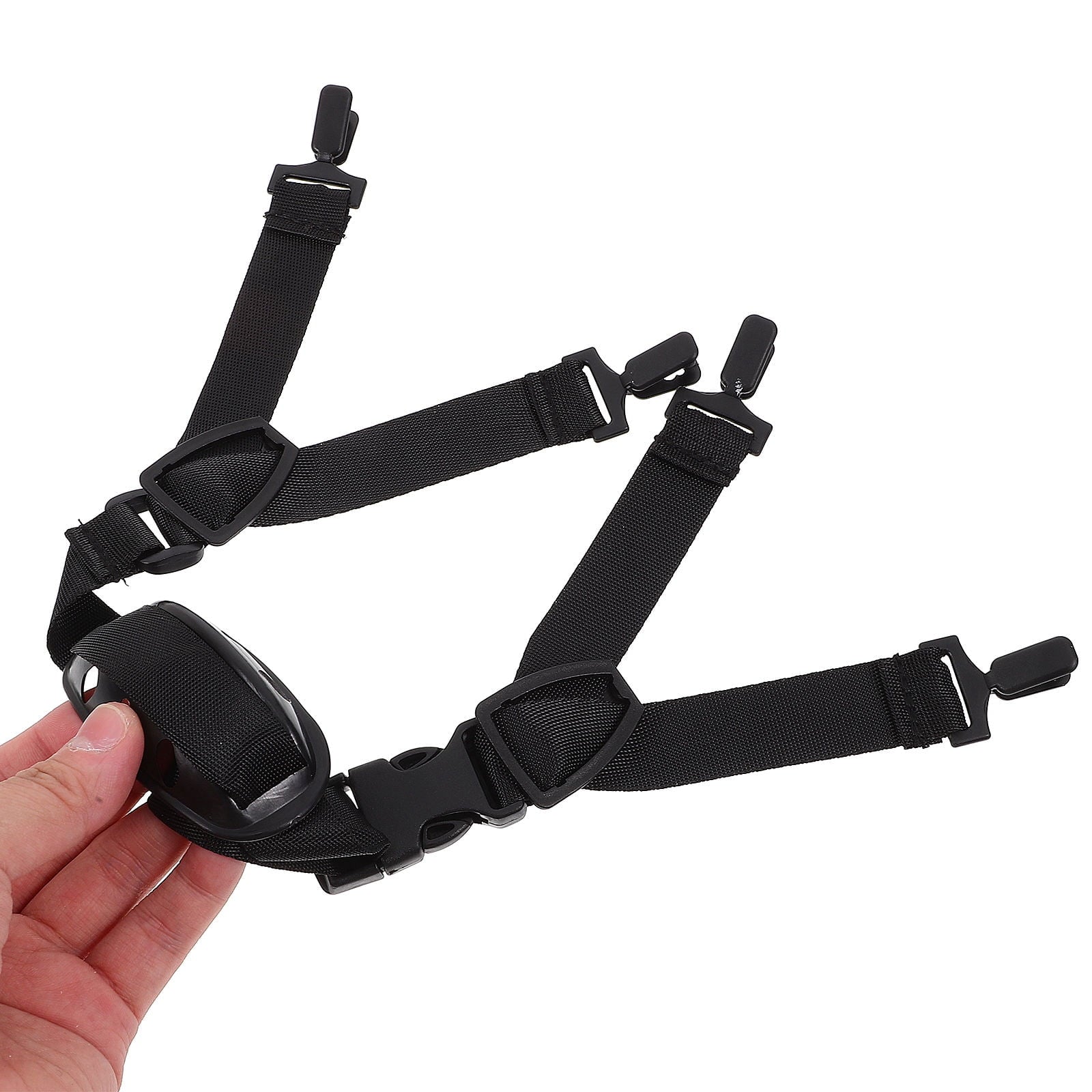 HOOWIFFY Nylon Chin Guard with Plastic Frame, Easy to Use, 2 Pieces for Comfortable