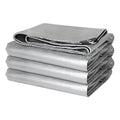Heavy Duty Tarp Cover, Thick Tarps Waterproof Tear and Rip Proof UV Resistant Tarpaulin with Reinforced Grommets and Edges E