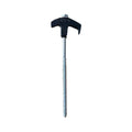 Tent Stakes Heavy Duty, 8 Inch Screw in Tent Stakes, Ground Anchors Screw in, Tent Pegs Camping Stakes, Metal Threaded Tent Spikes 8 pc Green