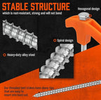 Tent Stakes Heavy Duty, 8 Inch Screw in Tent Stakes, Ground Anchors Screw in, Tent Pegs Camping Stakes, Metal Threaded Tent Spikes 1 pc colour