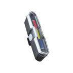 USB Rechargeable Tail Light, LED Night Cycling Bike Warning Rear Tail Light  for Cycling Safety(Red & Blue & White)
