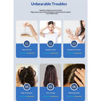 Electric Scalp Massage Brush, Scalp Massager, Hair Massager Comb with Soft Rubber, Atomization Massagers Gifts Applicator Comb
