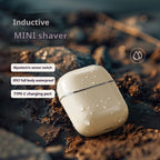 Mini Electric Shaver for Men and Women, Dual Head Portable Razor with Smart Sensor, Compact Travel Size Pocket Shaver, USB-C Rechargeable, Wet & Dry Waterproof, Low Noise, Easy to Clean