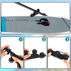 Kayak Paddle Holder, Save Kayak Track Space, Fishing Net, Fishing Poles Holder for Fishing, Track Mount Accessories 2pcs