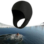 2 Pcs Diving Hood Thermal Wetsuit Hood Cap Swim Caps with Chin Straps Snorkeling Neoprene Surf Beanie 2 mm Diving Headgear for Men Women Sailing Water Sports