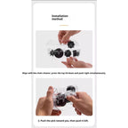 Bike Chain Clearer - Cleaning Tool Scrubber with Rotating Brushes - Bicycle Clean Tool for Cleaning Bicycle Chain