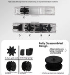 Bike Chain Clearer - Cleaning Tool Scrubber with Rotating Brushes - Bicycle Clean Tool for Cleaning Bicycle Chain