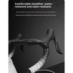 Road Bike Handlebar Tape with Shock-Absorbing Foam & Eco-Friendly Anti-Slip Cycling Bar Tape for Enhanced Grip and a Comfortable Ride (2 Rolls)