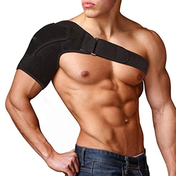 Adjustable Shoulder Support Brace with Pressure Pad