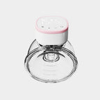 Upgraded Wearable Breast Pump, Hands-Free Design with Extended Battery Life & LED Display, Double Electric Portable Pump with 5ModesPink