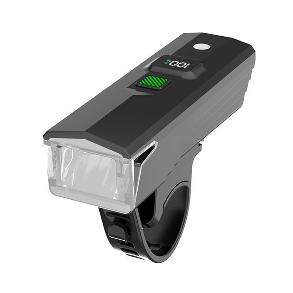 2025 New Bike Lights for Night Riding, 1600 Lumens Rechargeable Super Bright Bicycle Headlight , Waterproof LED Display Bicycle Lights Sets