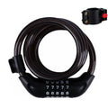 Bike Lock,  Bike Locks Cable, High Security 5 Digit Resettable Combination Coiling Bicycle Lock, Heavy Duty Anti Theft Cable Locks