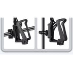 Bike Water Bottle Holder, Universal Motorcycle Drink Holder Fits Handlebar & Frame with Screw Tool, Bicycle Bottle Cage Accessories for Kids Adults (Compatible with 2.16-2.95" Diameter Cup)