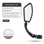 Handlebar Bike Mirror – HD , Wide Angle, Adjustable 360° Rear View – Shatterproof, Anti-Glare, Premium, MTB, E-Bike, and Commuter Cycling Safety(1 Pair)