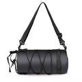 Bike Handlebar Bag Small Bicycle Handle Bar Bag Handy Front Bike Bags Handlebar Storage Pouch Pack with Shoulder Strap Little Mountain Road Bike Barrel Bag