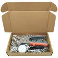 Heavy Duty Grommet Tool Kit, 500 pcs 10mm Grommets, Eyelet Tool, Press for Tarp, Grommet Kit, Fabric, Banner, Canvas, Leather, Tents, Vinyl