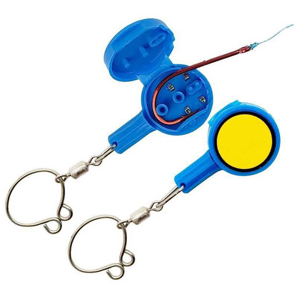 8pcs Fishing Knot Tying Tool | Protect from Fish Hooks | Tie Fishing Knots Easily | Cool Gadgets for Fishermen | Ice Fly Fishing | Fishing Accessories for Beginner Anglers | Nail Knot Tool