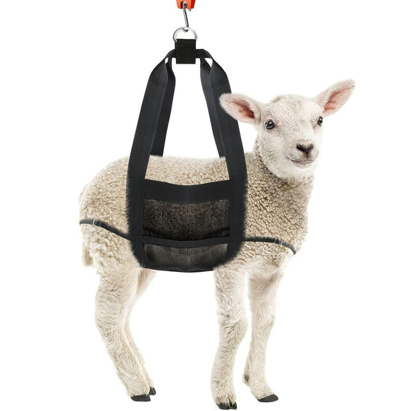 Calf Sling for Weighing Animals - Calf Scale Hanging Weight Scale Sling with Adjustable Straps for Weighing Calves Lambs Goats Baby Alpacas Newborn Livestock Dogs