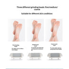 Callus Remover for Feet, Electric Foot File Callus Removers Rechargeable Waterproof Pedicure Tools Foot Scrubber Shaver Feet Care Tool for Cracked Heels Dead Skin （Golden）