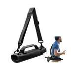 Lightweight Portable Golf Club Bag, Mini Sunday Bag for 54Clubs with Adjustable Shoulder Straps black 20.5*30.5cm