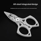 Fishing Pliers Saltwater, Stainless Steel Fishing Pliers with Split Ring, Fish Hook Remover,  Fishing Gift for Men