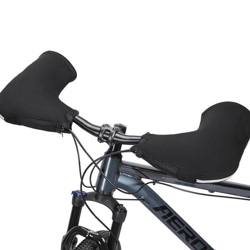 1 Pair Bicycle Handlebar Winter Thermal Cover Mittens
