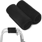 Hand Grips (A pair of black) – Comfortable, Anti-Slip, Moisture-Wicking Grips for Walkers, Canes, Crutches, and Wheelchairs